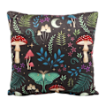 Miniatyrbild 1 av 2: Something Different Dark Forest Square Filled Cushion 35cm x 35 Multicoloured 35cm x 35cm