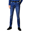 Miniatyrbild 3 av 3: AWDis So Denim Herr Max Slim Jeans 34R Mörkblå Tvätt Dark Blue Wash 34R