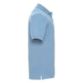 Miniatyrbild 3 av 3: Russell Herr Classic Cotton Pique Poloshirt XL Sky Blue Sky Blue XL