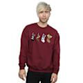 Miniatyrbild 2 av 5: Star Wars Julstrumpor Sweatshirt för Män M Burgundy Burgundy M