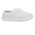 Miniatyrbild 4 av 5: Mirak 204/ASG14 Unisex Barn Plimsolls med Snörning / Pojkar/Flickor White 12 UK Junior