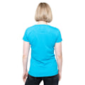 Miniatyrbild 2 av 4: Guns N Roses Dam/Kvinnor Bullet Logo Skinny T-Shirt XS Powder Powder Blue XS