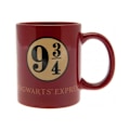 Miniatyrbild 1 av 3: Harry Potter Hogwarts Express Platform 9 3/4 Mugg En Storlek Röd Red One Size