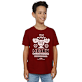 Miniatyrbild 2 av 5: National Lampoon´s Christmas Vacation Boys Merry Christmoose T-shirt Burgundy 12-13 Years