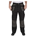 Miniatyrbild 1 av 4: Lee Cooper Herr Reflekterande Cargo Byxor 38R Svart Black 38R