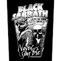 Miniatyrbild 2 av 2: Black Sabbath Never Say Die Patch One Size Svart/Vit Black/White One Size