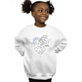 Miniatyrbild 2 av 5: Harry Potter T-shirt med linjeteckning av thestral för flickor, 5-6 år, vit White 5-6 Years
