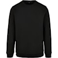 Miniatyrbild 1 av 3: Bygg ditt varumärke Herr Basic Crew Neck Sweatshirt 4XL Svart Black 4XL