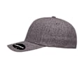Miniatyrbild 3 av 5: Yupoong Unisex Adult Flexfit Delta Melange Carbon Baseball S-M Blue S-M
