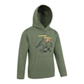 Miniatyrbild 4 av 4: Mountain Warehouse Barnens/Barnens Mountain Adventures Ekologisk H Khaki Green 5-6 Years