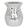 Miniatyrbild 2 av 3: Something Different Crackle-Effect Oljelampa L Silver Silver L