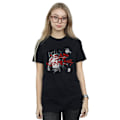 Miniatyrbild 2 av 3: Dead Kennedys Dam/Dam Police Truck Bomull Boyfriend T-shirt Black L