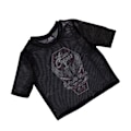 Miniatyrbild 2 av 2: Alice Cooper Dam/Dam Under My Wheels Mesh Crop Top S Svart Black S