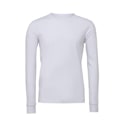 Miniatyrbild 1 av 5: Bella + Canvas Unisex Jersey Långärmad T-shirt S Vit White S