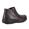 Miniatyrbild 2 av 4: Fleet & Foster Herr Targhee Läder Ankel Boots 12 UK Brun Brown 12 UK