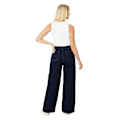 Miniatyrbild 2 av 4: Dorothy Perkins Dam/Dam Denim Wide Leg Jeans 16 UK Mörk Indigo Dark Indigo 16 UK