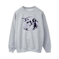 Miniatyrbild 1 av 3: Netflix Dam/Dam The Witcher Wolf Logo Infill Sweatshirt 4 Sports Grey 4XL