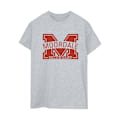 Miniatyrbild 1 av 3: Netflix Dam/Kvinnor Sex Education Moordale Bomull Boyfriend T Sports Grey 3XL