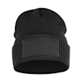 Miniatyrbild 1 av 2: Clique Unisex Vuxen Hubert Patch Beanie One Size Svart Black One Size