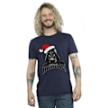 Miniatyrbild 2 av 3: Star Wars Mens Episode IV: A New Hope Darth Vader Humbug T-Shir Navy Blue 4XL