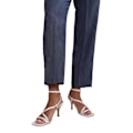 Miniatyrbild 2 av 2: Where's That From Dam/Damer Austin PU Crossover Strap Wide White 4 UK Wide