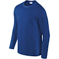 Miniatyrbild 4 av 5: Gildan Herr Soft Style Långärmad T-shirt L Royal Royal L