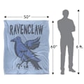 Miniatyrbild 5 av 6: Harry Potter Ravenclaw Doodle Filt En Storlek Flerfärgad Multicoloured One Size