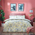 Miniatyrbild 1 av 3: Furn Colony Palm Påslakan Set Enkelsäng Gul Yellow Single