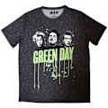 Miniatyrbild 2 av 3: Green Day Unisex Adult Drips Lång Pyjamas Set M Svart Black M