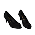 Miniatyrbild 1 av 4: Good For The Sole Dam/Dam Honey Peep Toe Bred Sandaler 7 UK Natural Black 7 UK