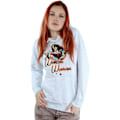 Miniatyrbild 3 av 6: Wonder Woman Dam/Kvinnor Badge Hoodie XS Heather Grey Heather Grey XS