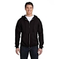 Miniatyrbild 4 av 4: Russell Herr Authentic Full Zip Hooded Sweatshirt / Hoodie S Bl Black S