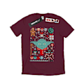Miniatyrbild 1 av 3: Star Wars Yoda Jul T-shirt S Bourgogne Burgundy S