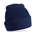 Miniatyrbild 1 av 2: Beechfield Unisex Vuxen Original Patch Beanie One Size French N French Navy One Size