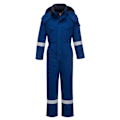 Miniatyrbild 1 av 2: Portwest Unisex Vuxen Flamresistent Antistatisk Vinteroverall Royal Blue L R