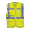 Miniatyrbild 1 av 2: Portwest Athens Mesh Hi-Vis Väst M Gul Yellow M
