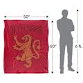 Miniatyrbild 5 av 6: Harry Potter Gryffindor Doodle Filt En Storlek Flerfärgad Multicoloured One Size