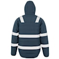 Miniatyrbild 2 av 3: Result Äkta Återvunnen Herr Ripstop Säkerhets Vadderad Jacka 4XL N Navy 4XL