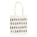 Miniatyrbild 1 av 3: Something Different Beetle Polycotton Tote Bag One Size Vit/M White/Multicoloured One Size