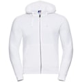 Miniatyrbild 1 av 5: Russell Herr Hoodie med Full Zip / Huvtröja XL Vit White XL