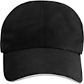 Miniatyrbild 3 av 3: Elevate NXT Morion Recycled 6 Panel Cool Baseball Cap One Size Solid Black One Size
