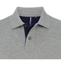 Miniatyrbild 2 av 2: Asquith & Fox Klassisk passform Kontrast Poloskjorta M Heather/ N Heather/ Navy M