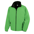 Miniatyrbild 1 av 2: Result Core Printable Softshelljacka för herr XL Vivid Green / Bl Vivid Green / Black XL