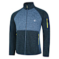 Miniatyrbild 3 av 3: Dare 2B Torrek Fleece Top för män M Moonlight Denim/Neon Spring Moonlight Denim/Neon Spring M