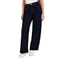 Miniatyrbild 1 av 4: Dorothy Perkins Dam/Dam Denim Wide Leg Jeans 14 UK Mörk I Dark Indigo 14 UK