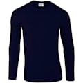 Miniatyrbild 1 av 5: Gildan Soft Style långärmad T-shirt för män (5-pack) M Navy Navy M
