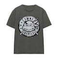 Miniatyrbild 1 av 5: Teenage Mutant Ninja Turtles Unisex Vuxen Rebels Distressed Logotyp Charcoal XXL