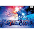 Miniatyrbild 1 av 2: Star Wars Universe Poster En Storlek Flerfärgad Multicoloured One Size