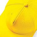 Miniatyrbild 2 av 2: Beechfield Unisex 5 Panel Retro Rapper Cap (2-pack) One Size Yellow One Size