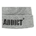 Miniatyrbild 3 av 3: Addict Broderad Cuffad Mössa One Size Ljusgråmelerad Light Grey Heather One Size
